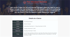 Desktop Screenshot of mindsetretreat.com